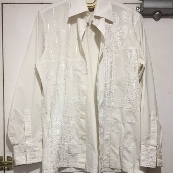 VINTAGE MEXX EMBROIDERED SHIRTS SIZE M - Picture 4 of 10